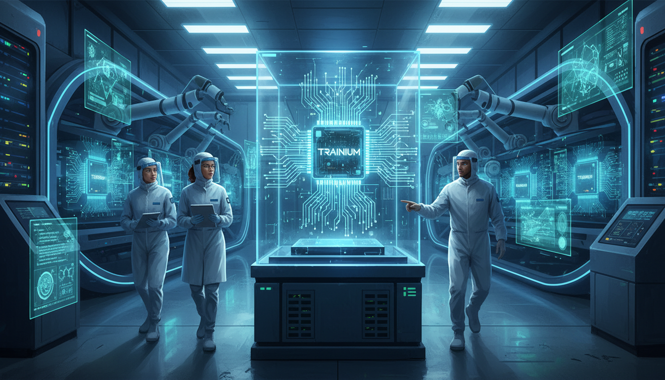 An exclusive tour of Amazon’s Trainium lab, the chip that’s won over Anthropic, OpenAI, even Apple