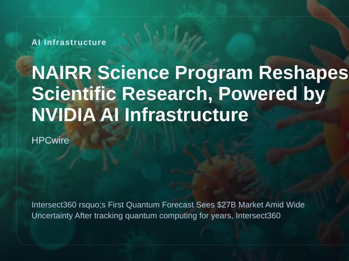 NAIRR Science Program Reshapes Scientific Research, Powered by NVIDIA AI Infrastructure editorial visual