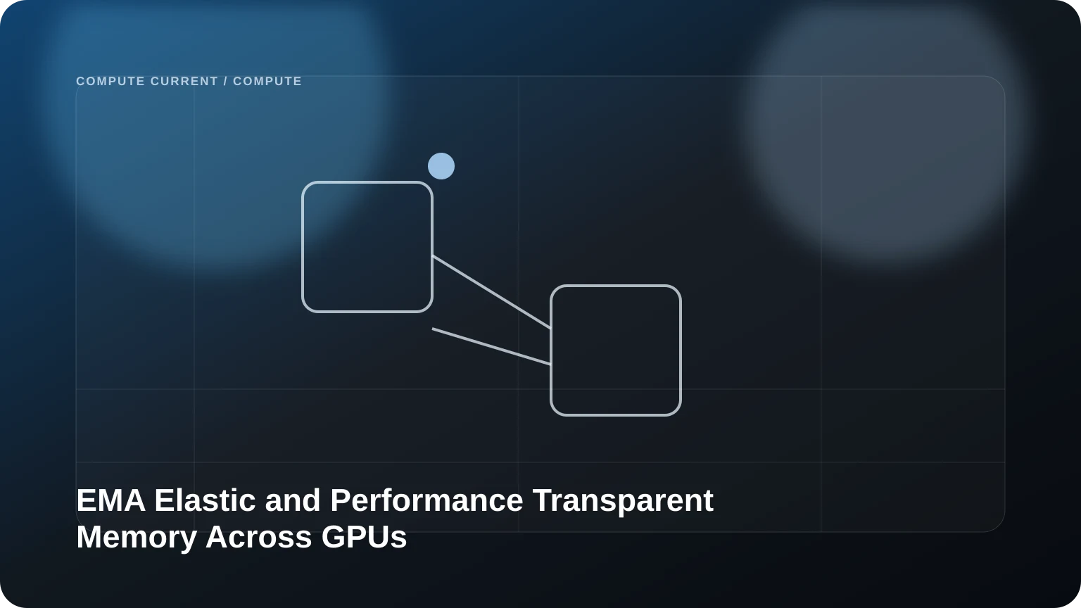 EMA: Elastic and Performance Transparent Memory Across GPUs editorial visual