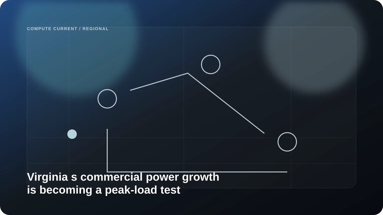 Virginia's commercial power growth is becoming a peak-load test editorial visual