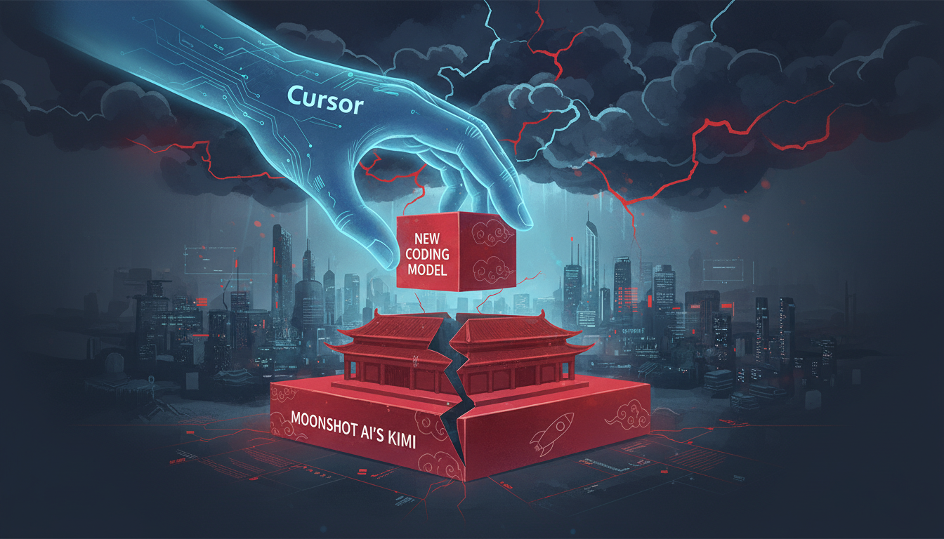 Cursor admits its new coding model was built on top of Moonshot AI’s Kimi